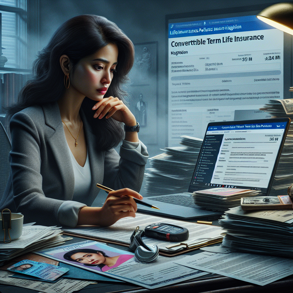 Navigating Through Options in Life Insurance: A Focus on Convertible Term Policies