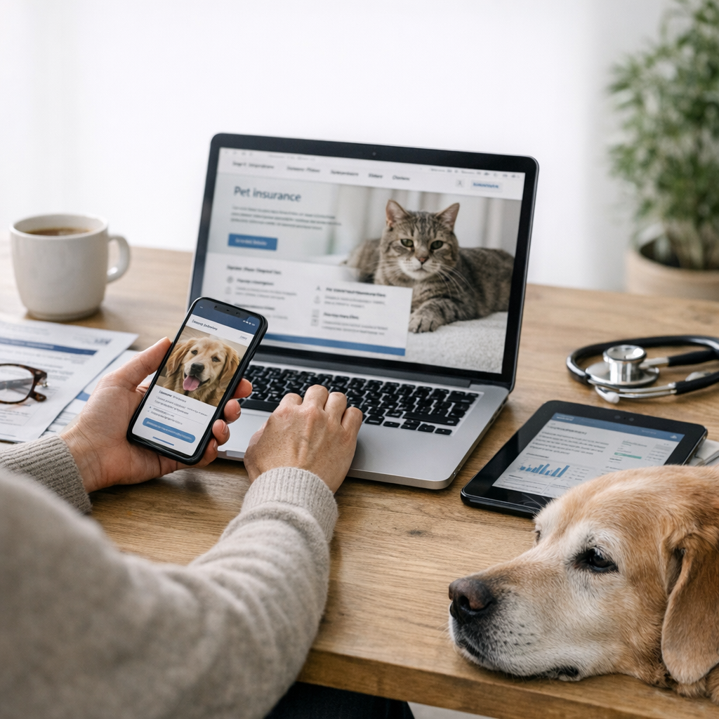 Navigating the World of Pet Insurance: Insights on Digital Offerings and Coverage for Senior Pets