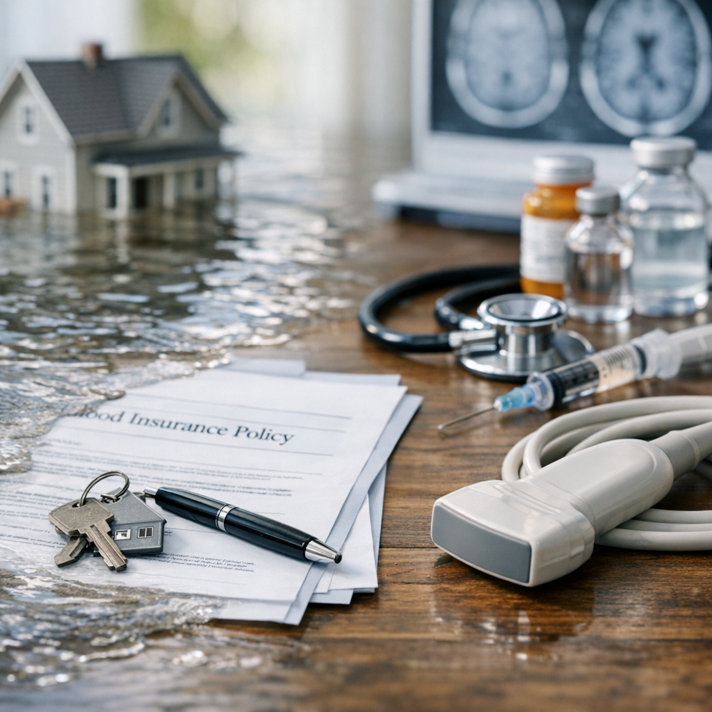 Navigating the Waters of Homeowners Insurance: Flood Coverage and Medical Advances