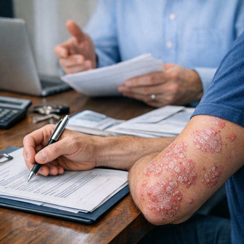 Navigating Disability Insurance with Psoriasis in Mind